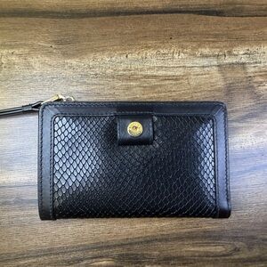 Radley London Black Textured Leather Wallet